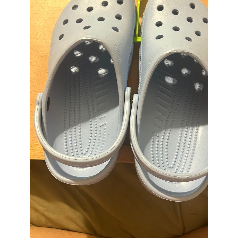 Crocs Classic Clog Light Blue Women 8 Men 6 Pastel Slip On Comfort Shoes NEW - Picture 2 of 5